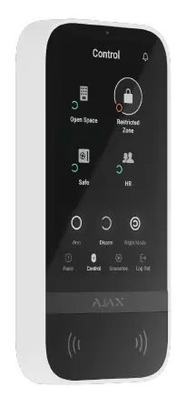 KeyPad TouchScreen, bílá